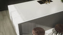 MSI Alabaster White® Premium Quartz Prefabricated Countertop - Island