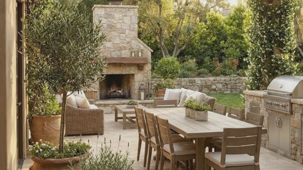Country Classic Travertine Tumbled Pavers