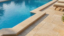 Travertine Miletos Ivory Tumbled Pavers