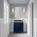 James Martin Brittany 30" Single Bathroom Vanity, Victory Blue