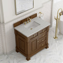 James Martin Brookfield 36" Single Bathroom Vanity, Honey Oak