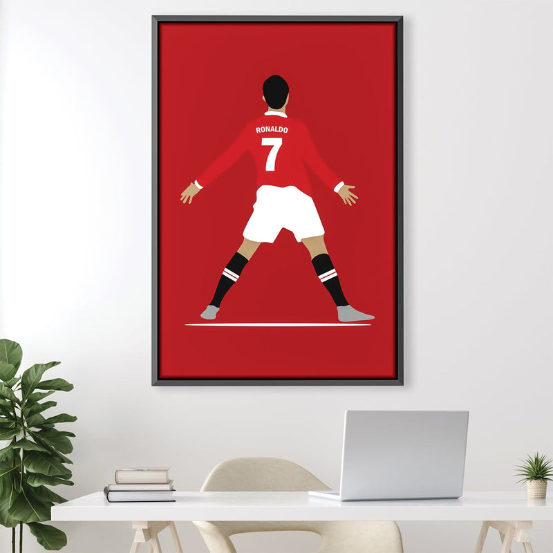 Primary Ronaldo Canvas