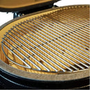 Primo Oval Large 300 All-In-One Ceramic Kamado Grill W/ Cradle, Side Shelves & Stainless Steel Grates [PGCLGC] (SAK21293) by SAKSBY.com