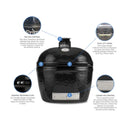 Primo Oval XXL All-In-One Ceramic Charcoal Grill [PGCXXLC] (SAK86742)