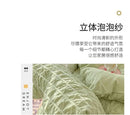 GobekUsa Princess Bedding Set - French Style Wash Cotton, Solid Color Summer Soft Set