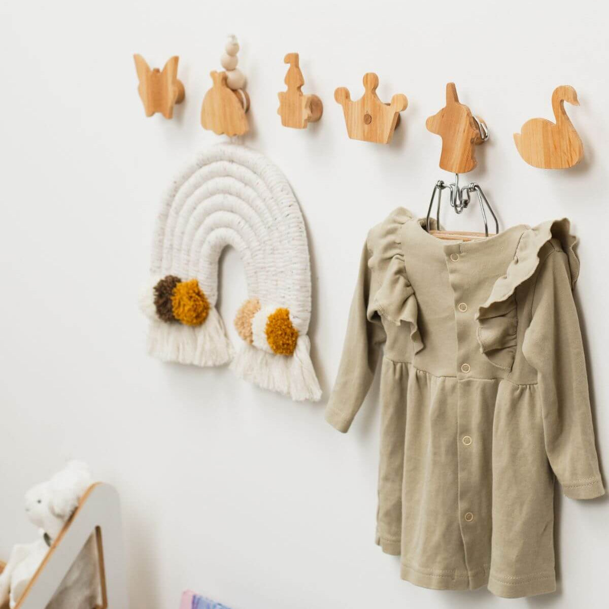 Animal hooks for wall, photo 9 of 16