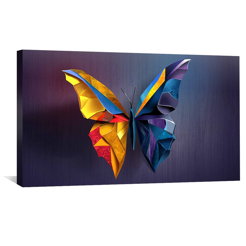 Prismatic Butterfly Canvas