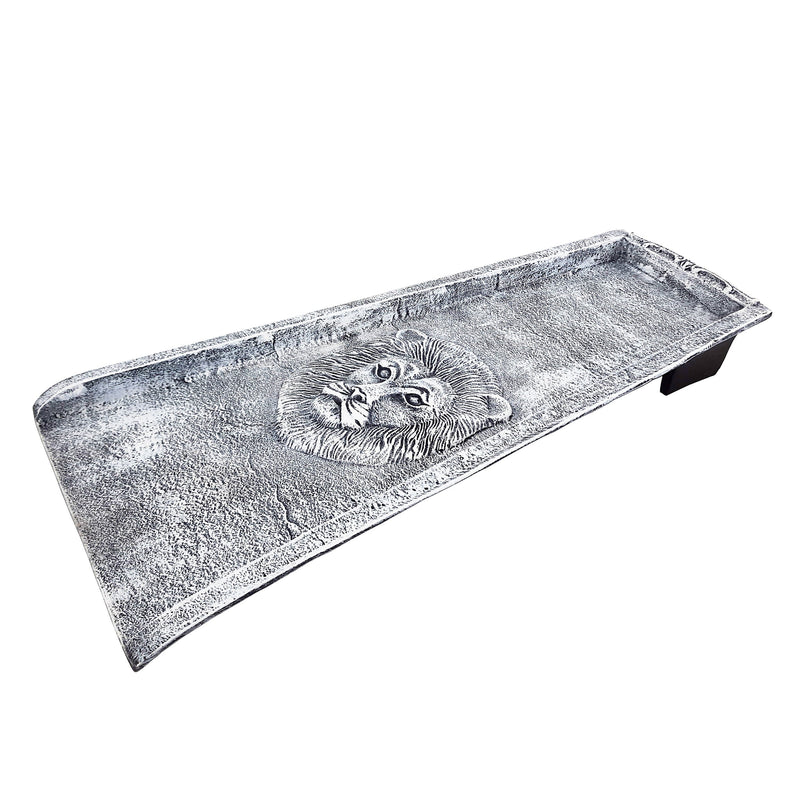White Lion 24-in Cast Aluminum Downspout Gutter Splash Block