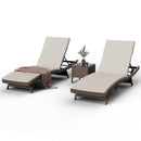 Axis Chaise Lounge Set