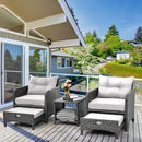 Axis Patio Chair Set, 5-Piece