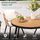 Grain Round Dining Set, 5-Piece
