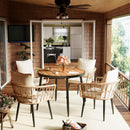 Grain Round Dining Set, 5-Piece
