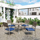 Weave Outdoor Dining Set, 5-Piece