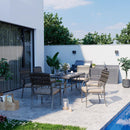 Weave Outdoor Dining Set, 7-Piece