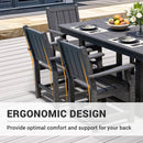 Corex HDPE Outdoor Dining Set, 6-Piece