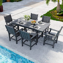 Corex HDPE Outdoor Dining Set, 6-Piece