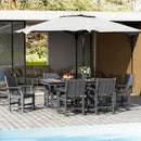 Corex HDPE Outdoor Dining Set, 6-Piece