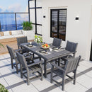 Corex HDPE Outdoor Dining Set, 6-Piece