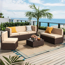 Axis 106.2" Classic Outdoor Sectional Set, 7-Piece