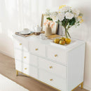 7-Drawer Dresser TV Stand for 65-Inch TVs