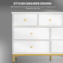 7-Drawer Dresser TV Stand for 65-Inch TVs