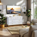 7-Drawer Dresser TV Stand for 65-Inch TVs