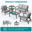Corex HDPE Outdoor Sectional Sofa