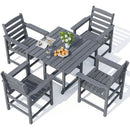 Corex HDPE Classic Dining Set,5-Piece