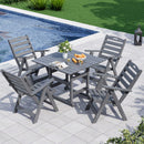 Corex HDPE Foldable Dining Set, 5-Piece