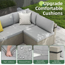 Axis 106.2" Classic Outdoor Sectional Set, 7-Piece
