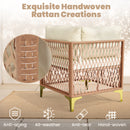 Axis 70.2" Boho Outdoor Sectional Set, 7-Piece