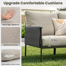 Axis Woven Rope Outdoor Sectional Set, 7-Piece