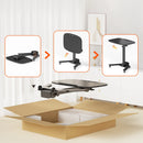 ETD5 Mobile Folding Pneumatic Standing Desk
