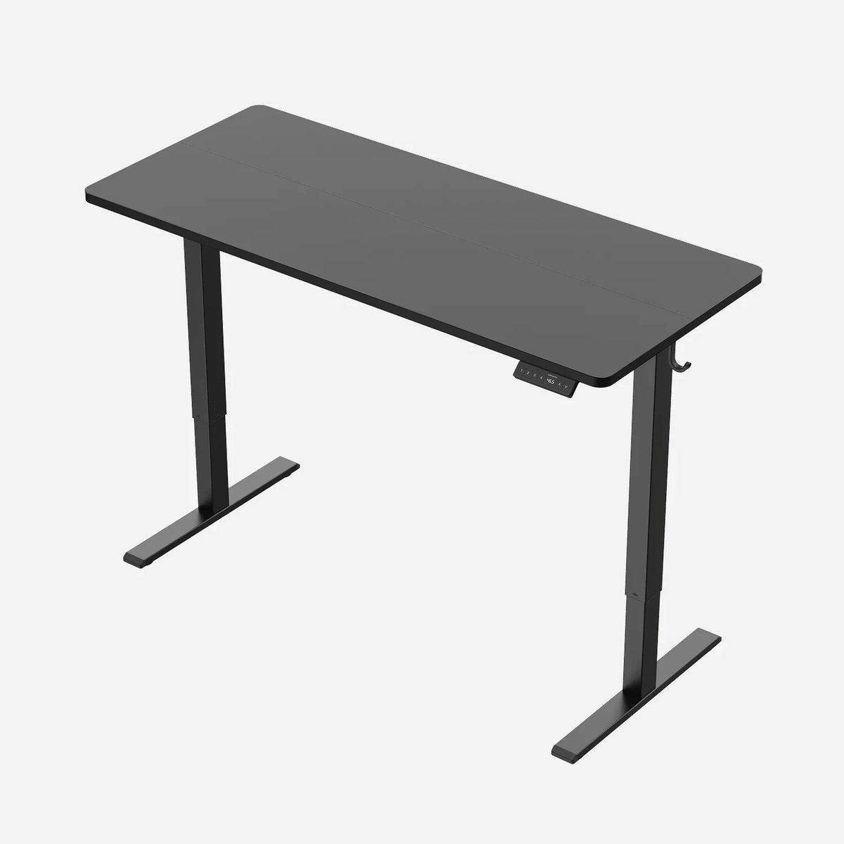 Two-Piece Tabletop Standing Desk, angled view