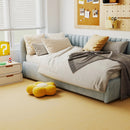 25 Pack-100 Sq.Ft. Foam Floor Tiles Interlocking Carpet Tiles with Edge Borders by LJGDeals