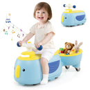 Toddler Ride on Toy with Trailer and Light Music by LJGDeals