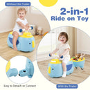 Toddler Ride on Toy with Trailer and Light Music by LJGDeals