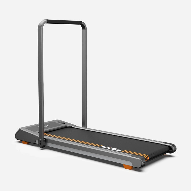 H1 2 in 1 Under-desk treadmill, side view