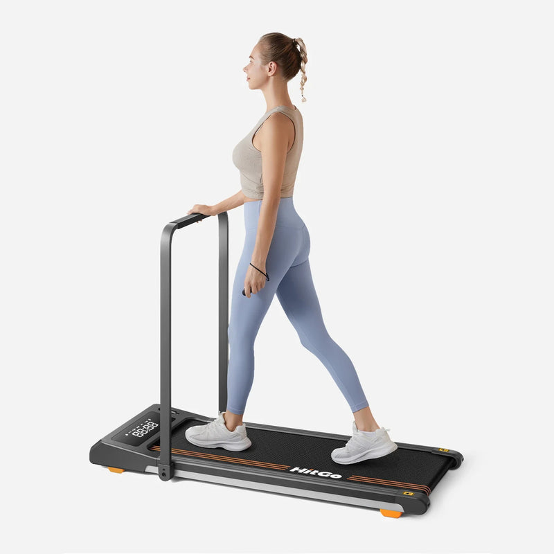 H1 2 in 1 Under-desk treadmill, installed in a room