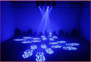 GobekUsa 120W LED Moving Head Spot Light with Rotatable Prism and Gobo Patterns