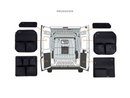 Ram Promaster Rear Door Storage Panels Bundle (Upper, Middle & Lower)