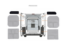 Ram Promaster Upper Rear Door Storage Panels (Pair)