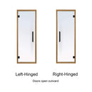 Prosaunas 24X73 Thermo-Aspen Prehung Clear Glass Sauna Door (SAK17254)