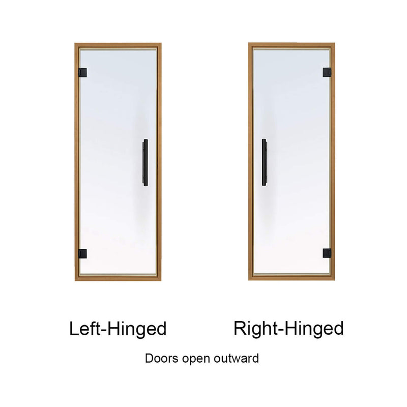 Prosaunas 24X73 Thermo-Aspen Prehung Clear Glass Sauna Door (SAK17254)