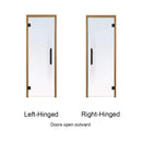Prosaunas 24X81 Thermo-Aspen Prehung Clear Glass Sauna Door (SAK13651)