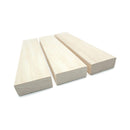 Prosaunas Aspen 2X3 S4SEE SHP Sauna Bench Wood With Smooth 4 Sides Eased Edges [Untreated] (SAK47682)