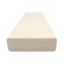 Prosaunas Aspen 2X4 S4SEE SHP Sauna Bench Wood With Smooth 4 Sides Eased Edges [Untreated] (SAK36780)