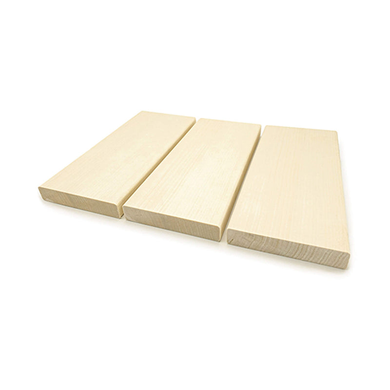 Prosaunas Aspen 2X6 S4SEE SHP Sauna Bench Wood With Smooth 4 Sides Eased Edges [Untreated] (SAK79071)