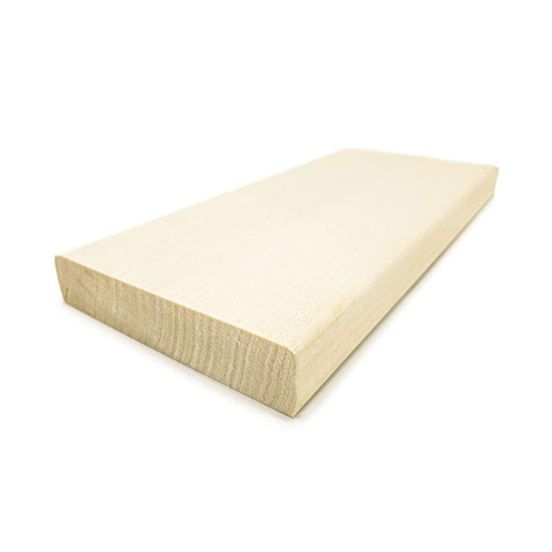 Prosaunas Aspen 2X6 S4SEE SHP Sauna Bench Wood With Smooth 4 Sides Eased Edges [Untreated] (SAK79071)