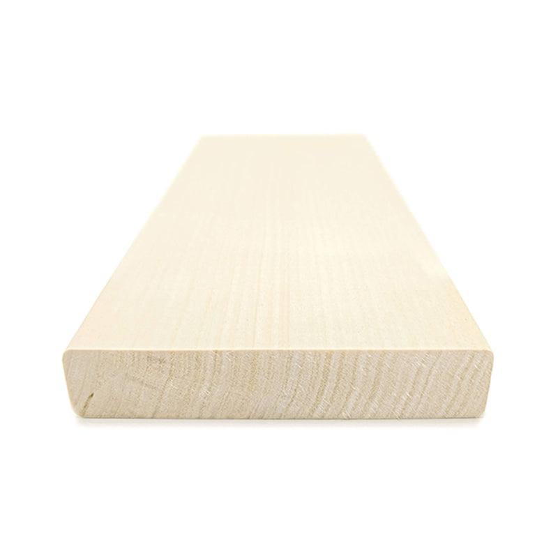 Prosaunas Aspen 2X6 S4SEE SHP Sauna Bench Wood With Smooth 4 Sides Eased Edges [Untreated] (SAK79071)